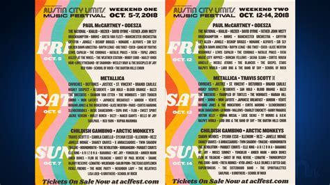 acl tickets weekend 2